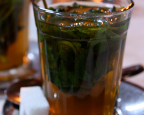 Le thé à la menthe